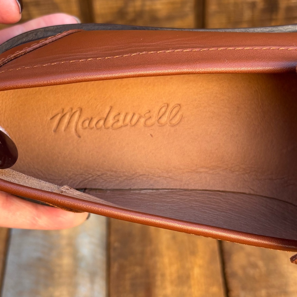 Madewell Tan Leather Loafers - Picture 13 of 15